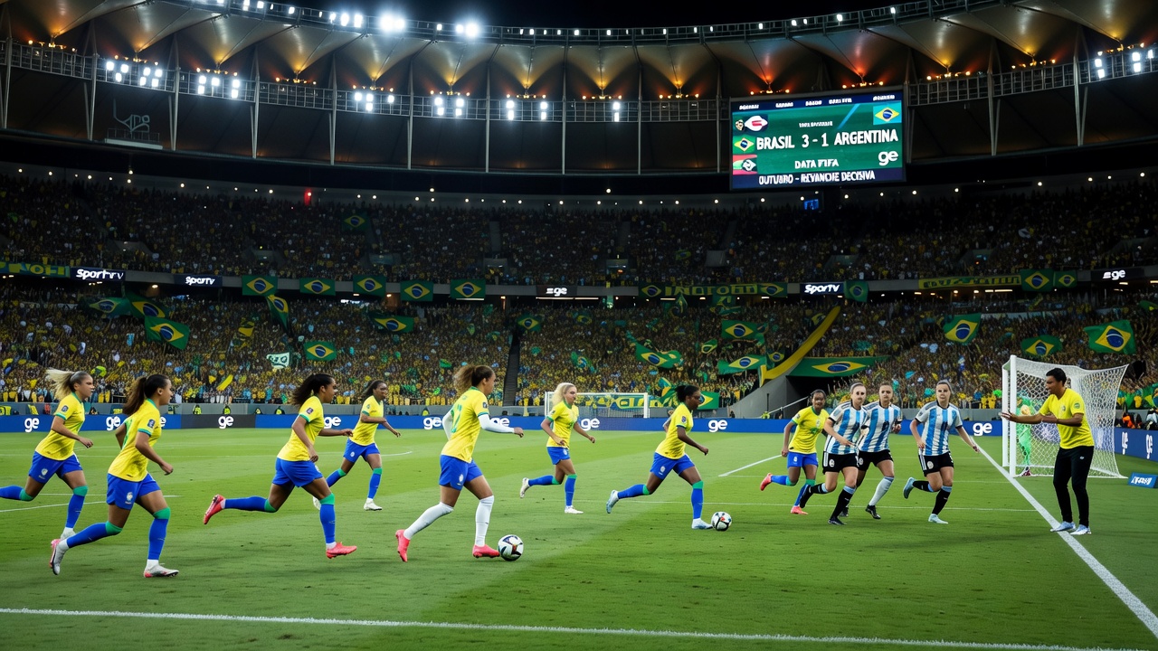 Brasil busca sequência sobre a Argentina em revanche decisiva