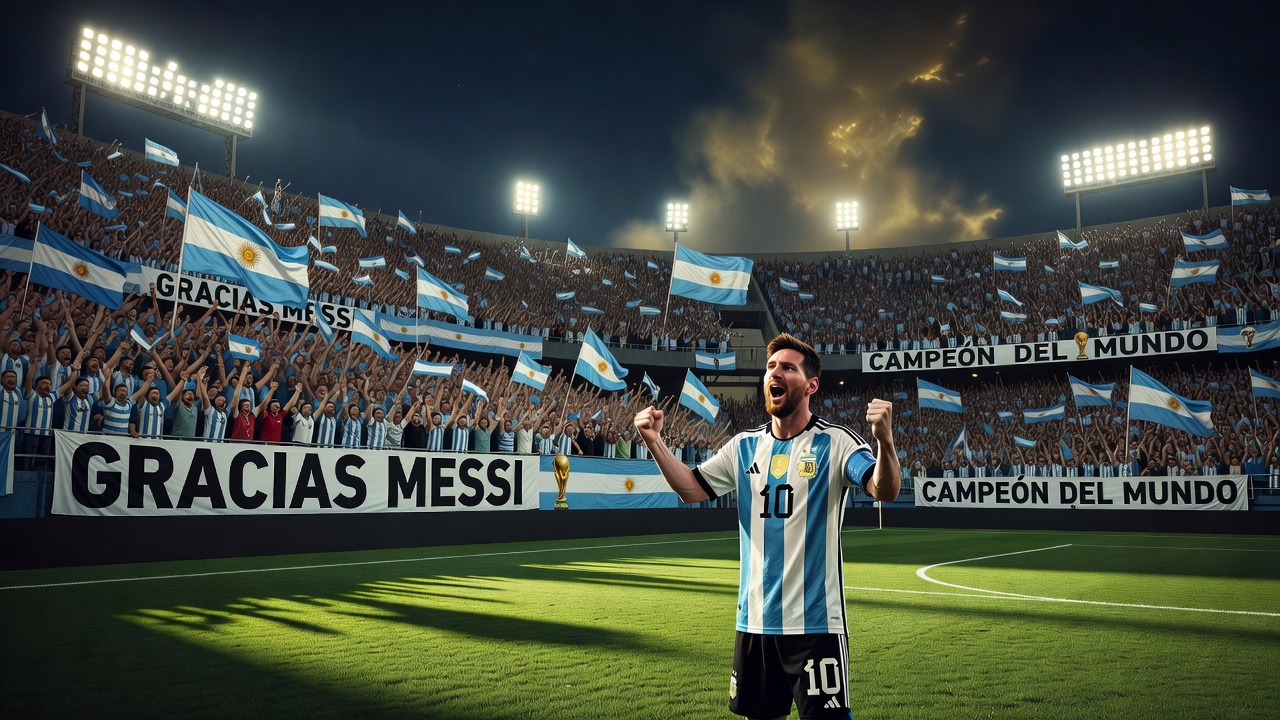 Messi Faz Última Partida pela Argentina em Amistoso Contra Benin