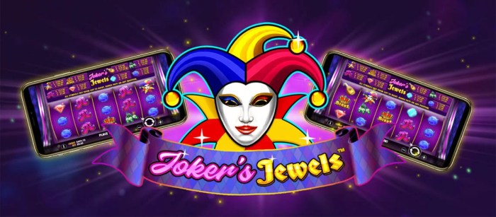 Kemenangan besar di slot gacor Joker's Jewels Wild