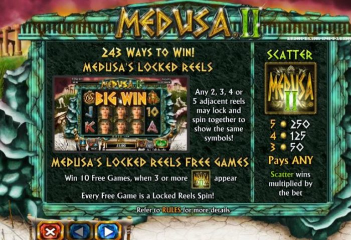 Eksplorasi dunia legenda di slot Medusa 2